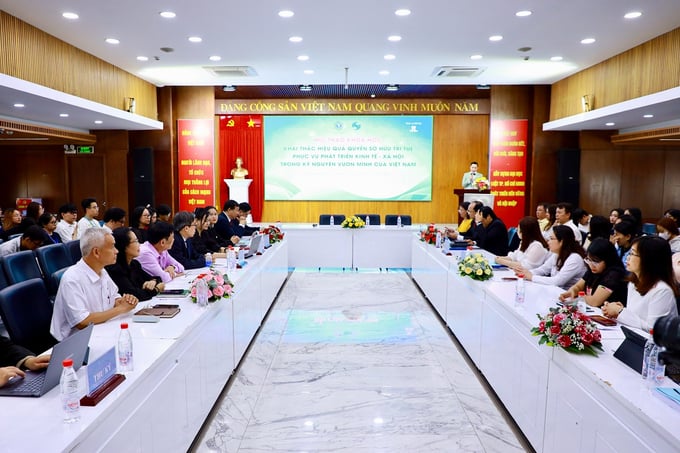 Hội thảo khoa học cấp quốc gia với chủ đề: “Khai thác hiệu quả quyền sở hữu trí tuệ phục vụ phát triển kinh tế - xã hội trong kỷ nguyên vươn mình của Việt Nam”