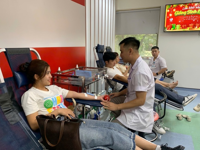 Viện Huyết học - Truyền máu Trung ương cần thêm 30.000 đơn vị máu điều trị cho bệnh nhân dịp hè - Ảnh: VGP/HM