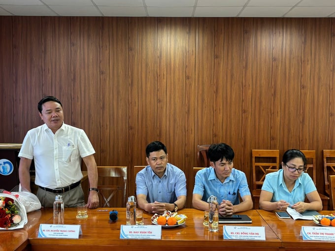BS.CKI Nguyễn Trọng Cường - Phó Giám đốc Trung tâm KV Chơn Thành (Đồng Nai) chia sẻ về thực trạng khoa thạn của trung tâm