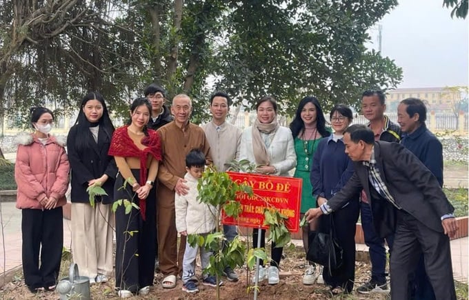 Hoạt động trồng “Bồ đề tâm” đầu tiên tại Duy Tiên, tỉnh Hà Nam (cũ), nay là xã Thanh Liêm, tỉnh Ninh Bình