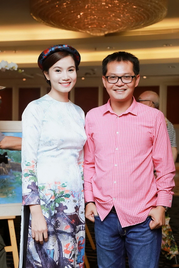 Trung Hiếu đi ủng hộ Lương Giang 2