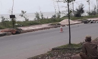 Phát hiện thi thể nam thanh niên bên quốc lộ ven biển