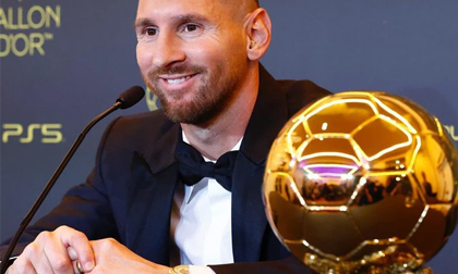 Nửa ngày sau khi giành Quả bóng vàng, Messi có chia sẻ đầu tiên trang cá nhân, nhận về hàng triệu lượt thích