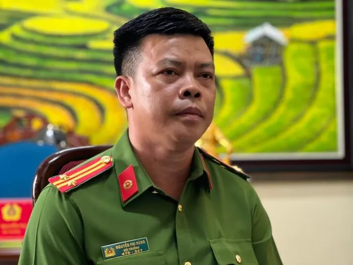 Trung tá Nguyễn Phi Hùng - Đội trưởng Đội Cảnh sát kinh tế, Công an quận Cầu Giấy khẳng định sẽ làm rõ vai trò các đồng phạm trong vụ sâm Ngọc Linh