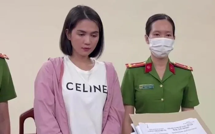 Người đẹp Ngọc Trinh bị tạm giam về tội Gây rối trật tự công cộng 