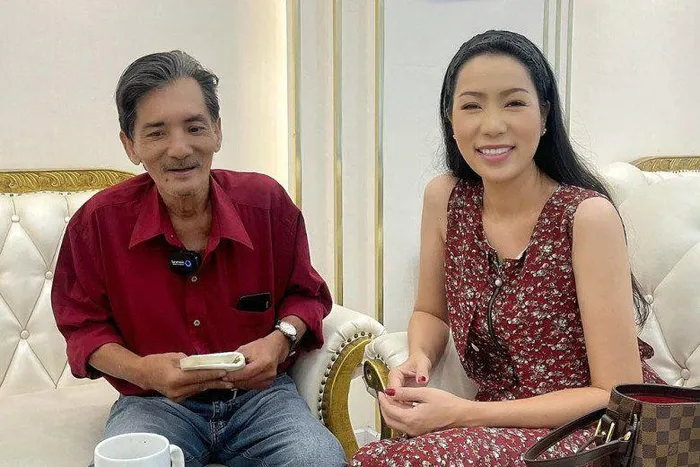 Thương Tín từng bị đột quỵ và được nhiều nghệ sĩ giúp đỡ, trong đó có Trịnh Kim Chi.